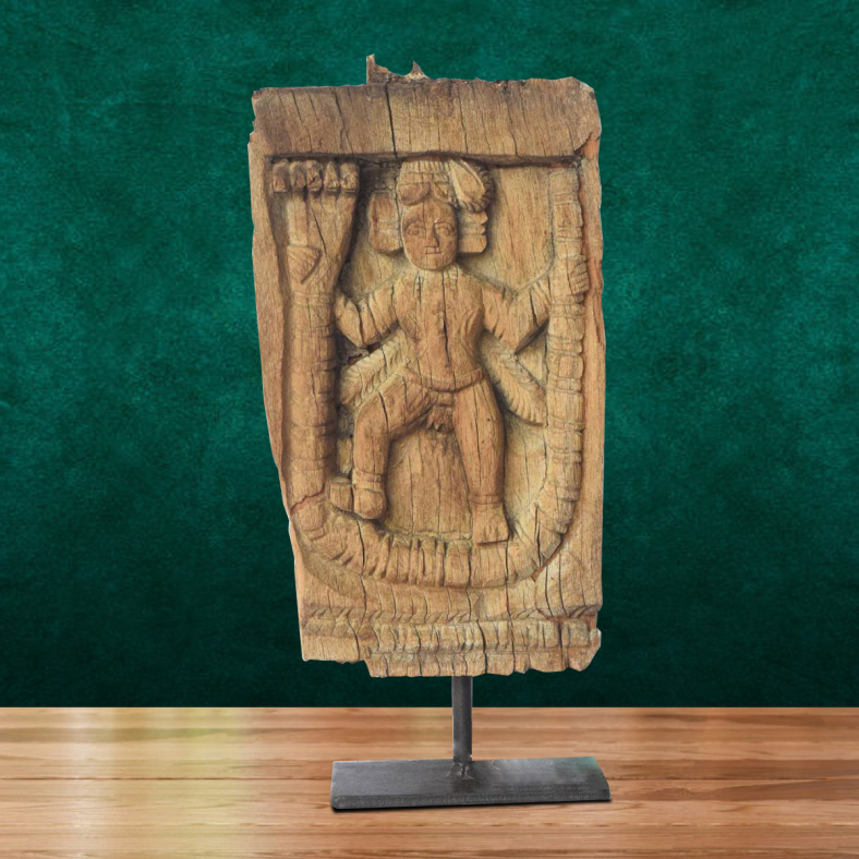 Renato Wooden Bracket On Stand