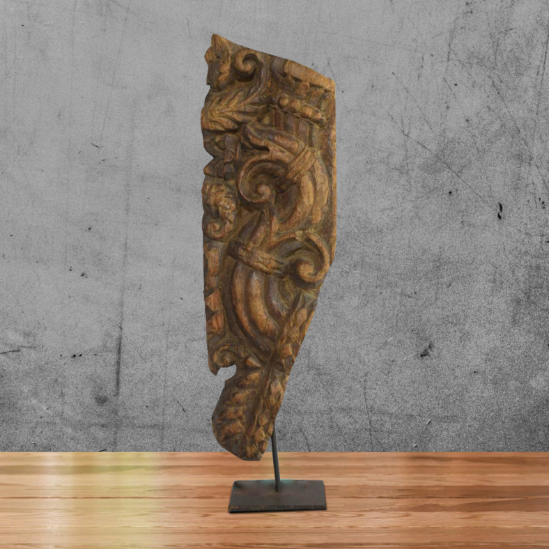 Querida Wooden Bracket On Stand