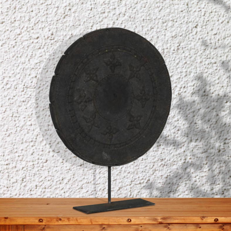 Parniyan Vintage Wheel On Stand Curio