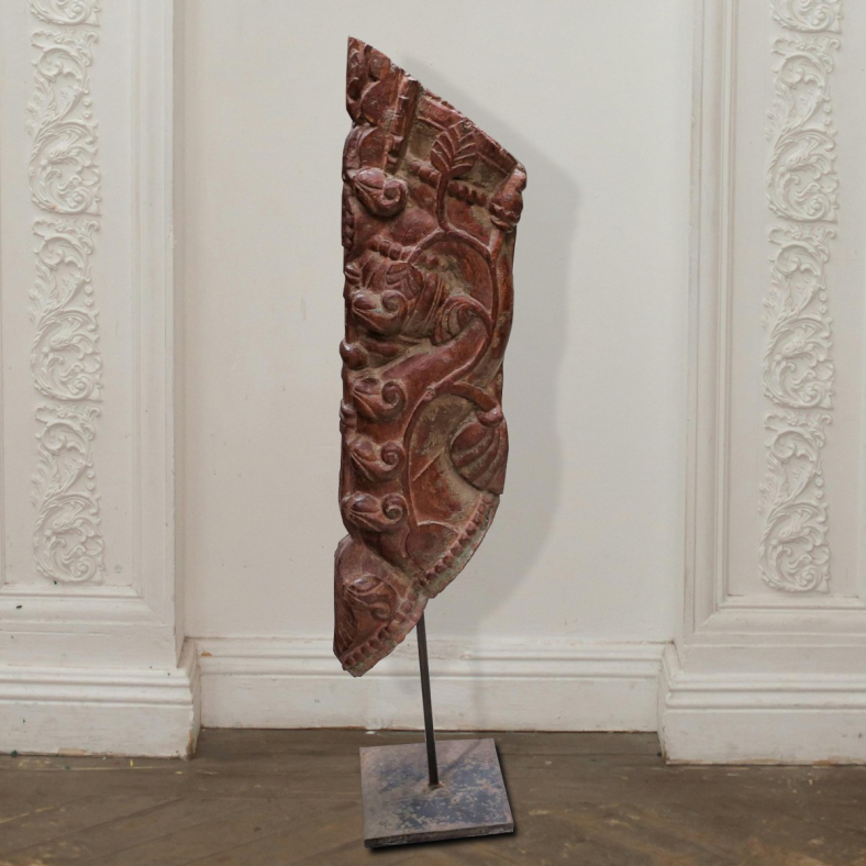Victorine Wooden Bracket On Stand