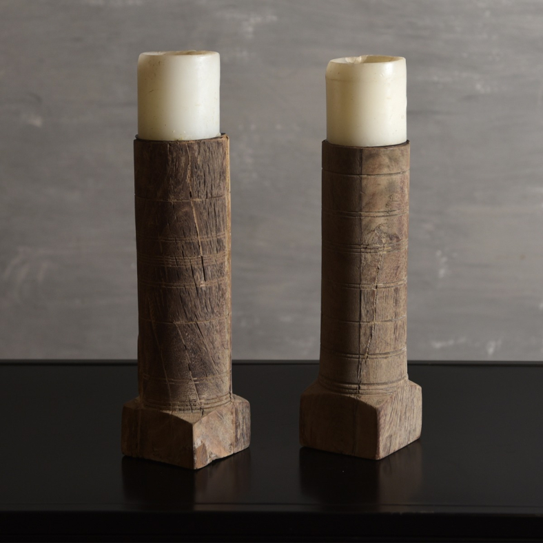Hermione vintage charpoy candle holder 