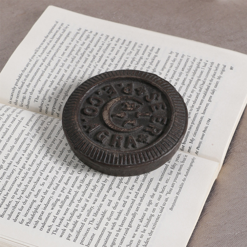 Vintage Iron Paper Weight