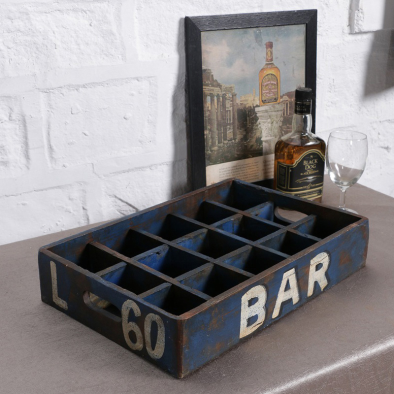 Ace Serve Vintage Crate Blue 