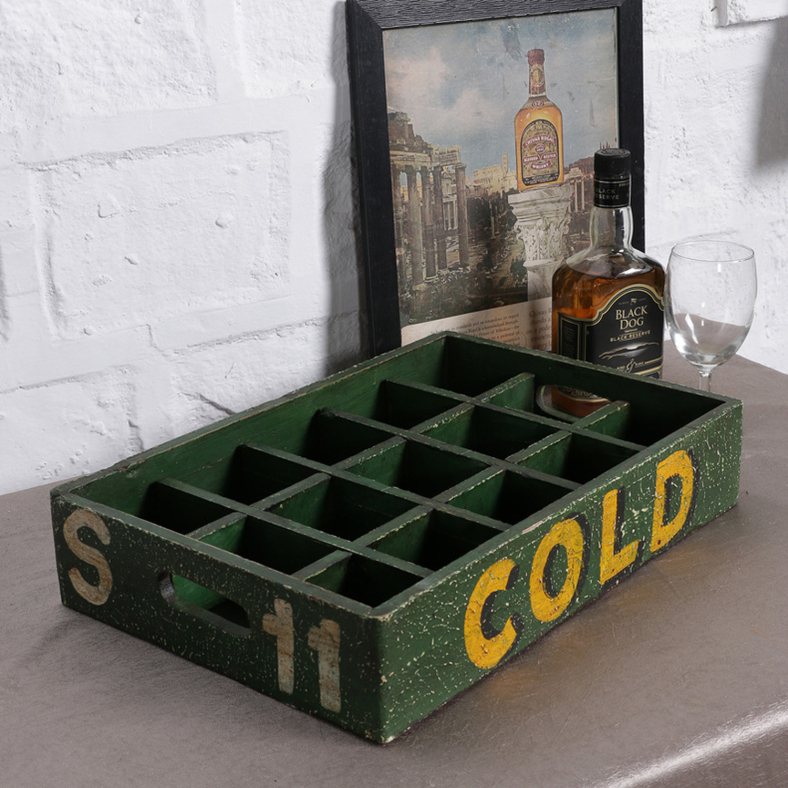 Ace Serve Vintage Crate Green 