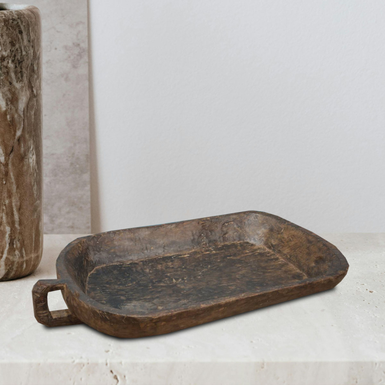 Elam Wooden Naga Tray