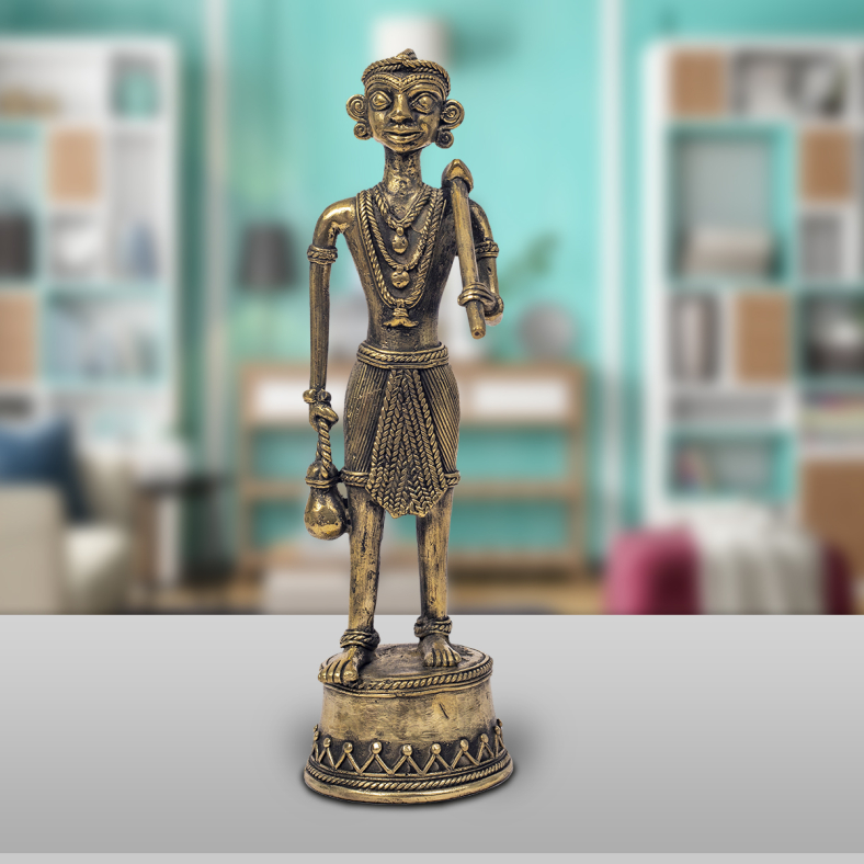 Dhokra Maha Madin Standing 