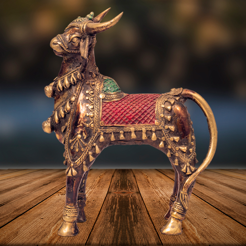 Dhokra Nandi Jali Large 