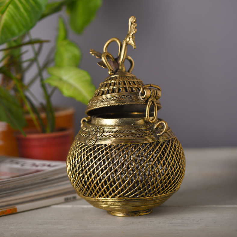 Dhokra Anvik Jewelry Box