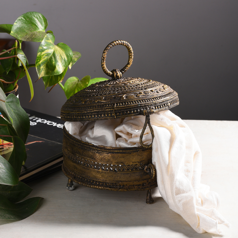 Dhokra Serin Jewelry Box