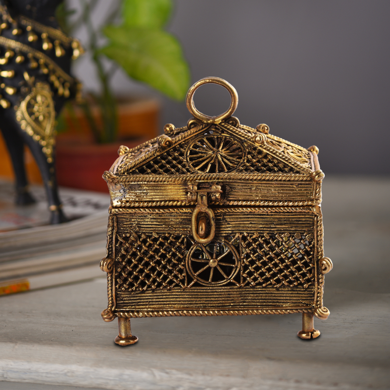 Dhokra Orlin Jewelry Box