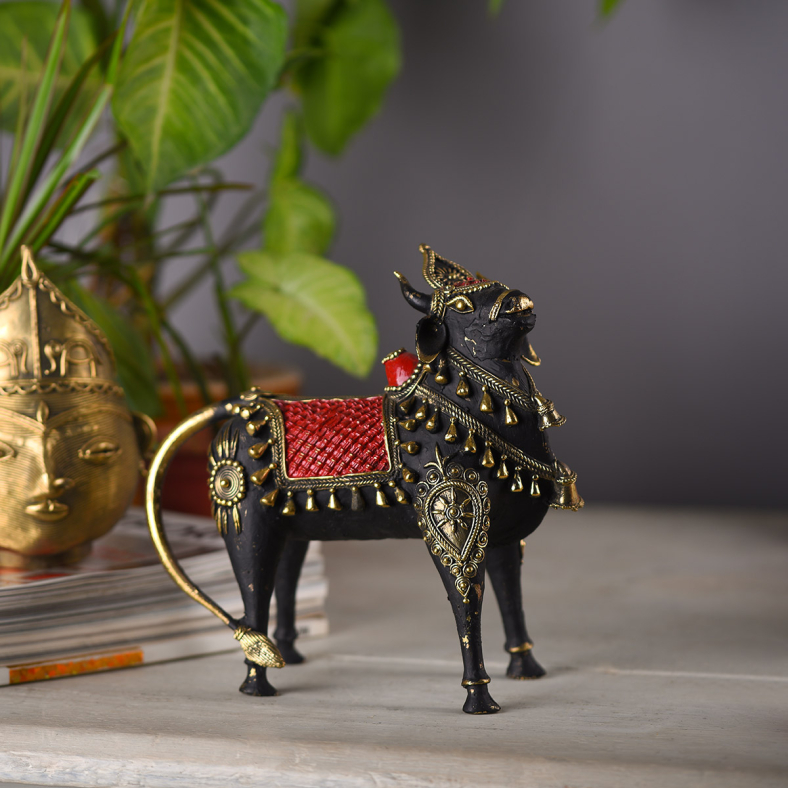 Dhokra Black Nandi 