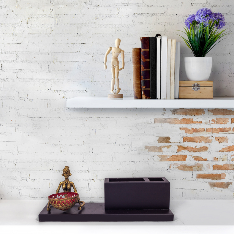 Dhokra Madin Basket Pen Stand