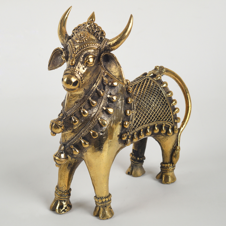 Dhokra Standing Nandi 