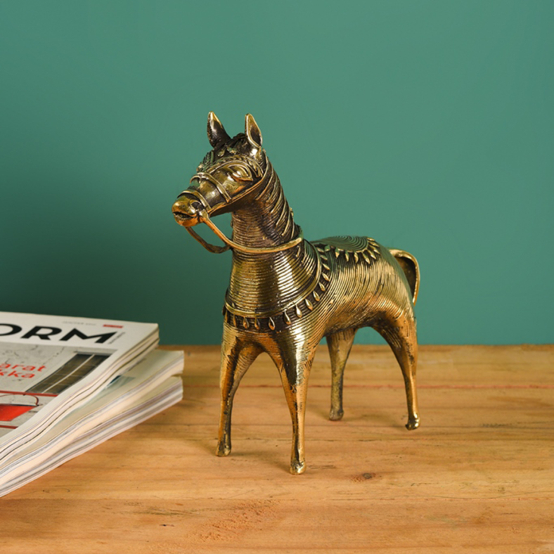 Dhokra Horse 