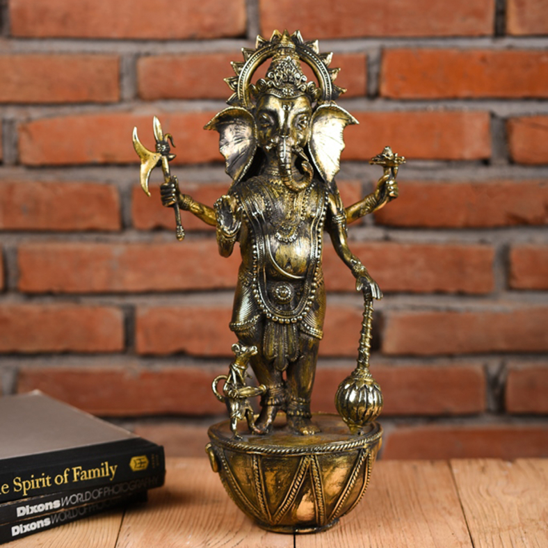 Dhokra Ganesha on Dholak 