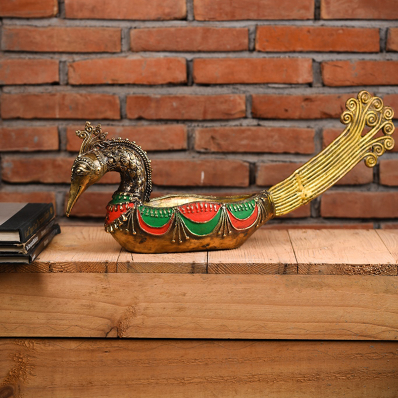 Dhokra Nova Peacock Boat 