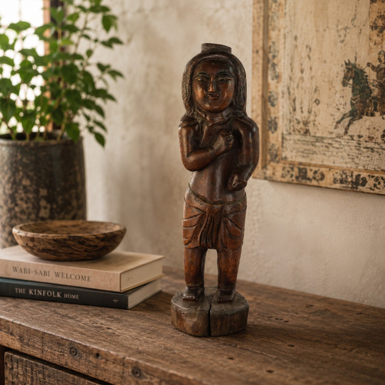 Loxley Wooden Statue