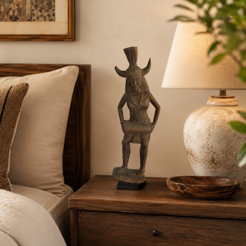 Ysanne Wooden Statue