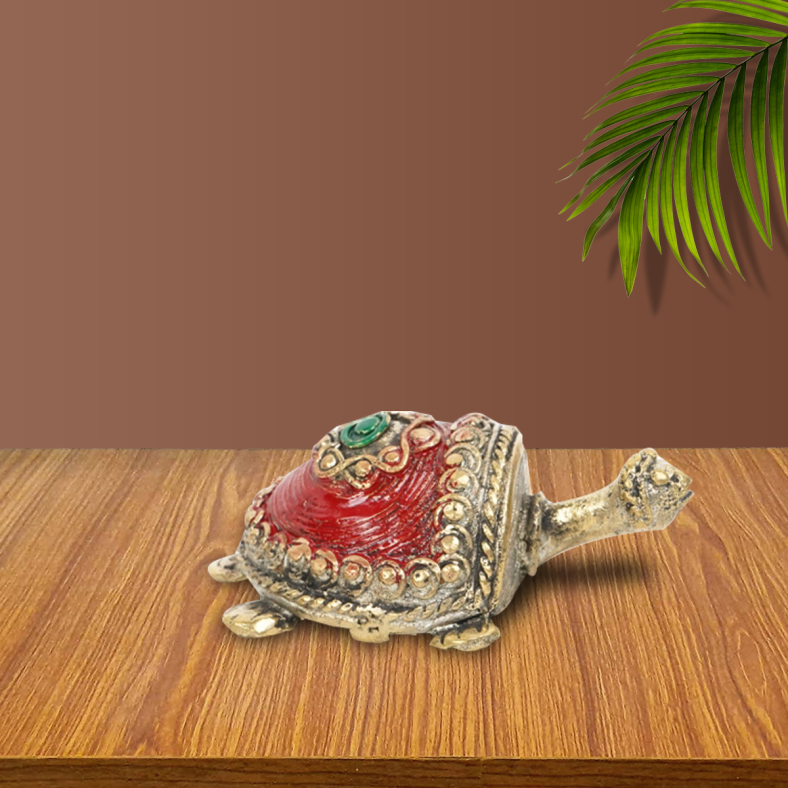 Dhokra Red Turtle