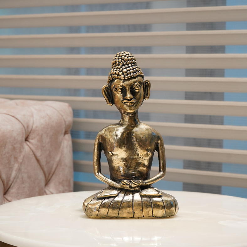 Dhokra Buddha Figurine