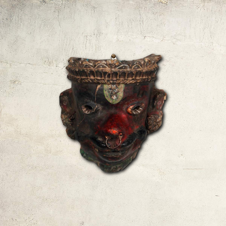 Veloriae Paper Mache Wall Mask