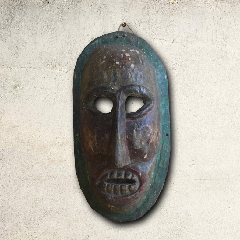 Virellin Wooden Wall Mask