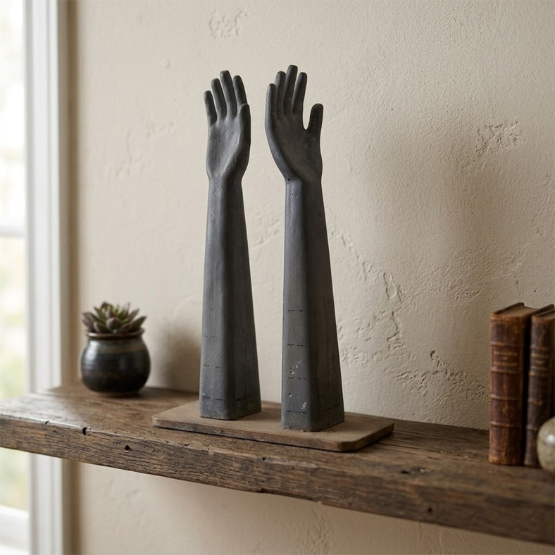 Elanira Wooden Hand Sculpture