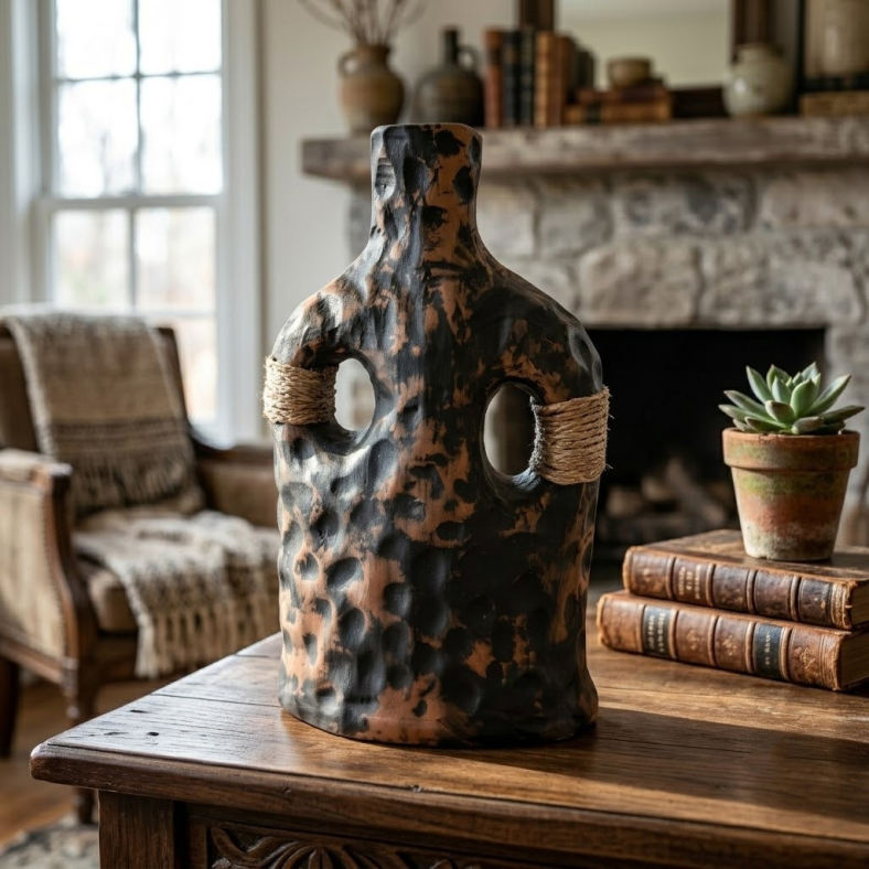 Isaletha Terracotta Vase
