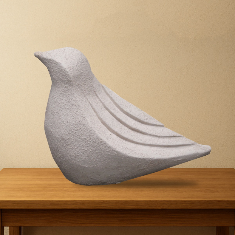 Tirelya Terracotta Bird Figurine