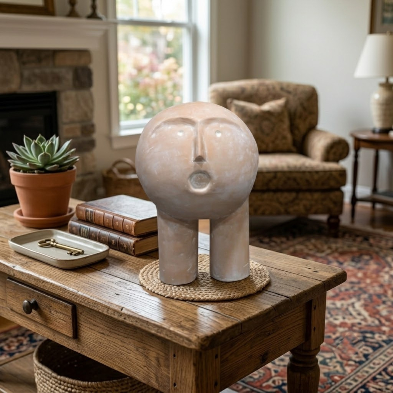 Selirith Terracotta Figure Head