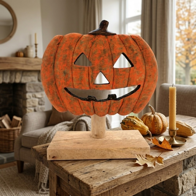 Oravelyn Pumpkin Statue