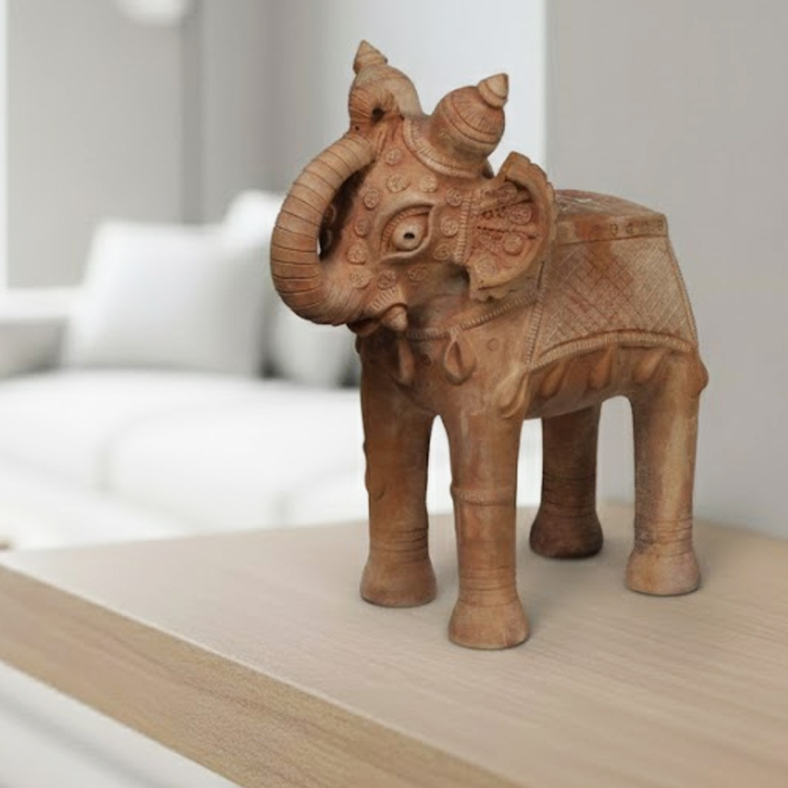 Shraya Clay Elephant