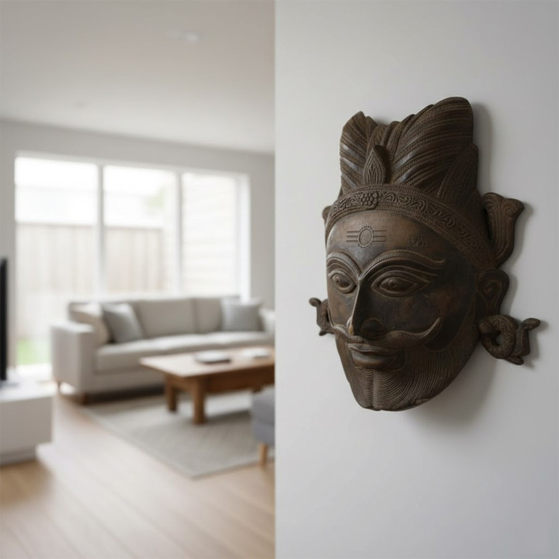 Vedant Brass Face Mask
