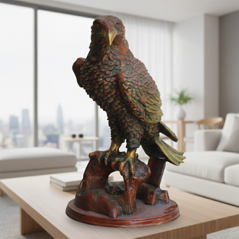 Garvit Brass Eagle Figurine