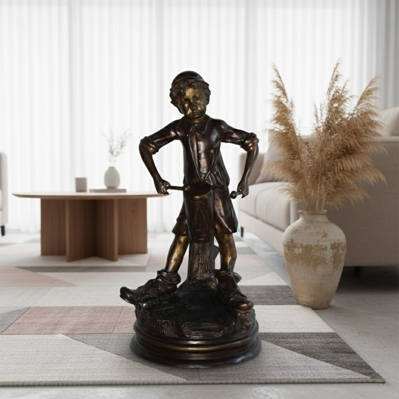 Branford Brass Drummer Boy Figurine