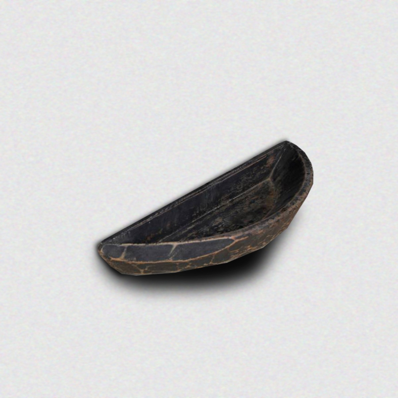 Oban Boat-Shaped Wooden Shelf