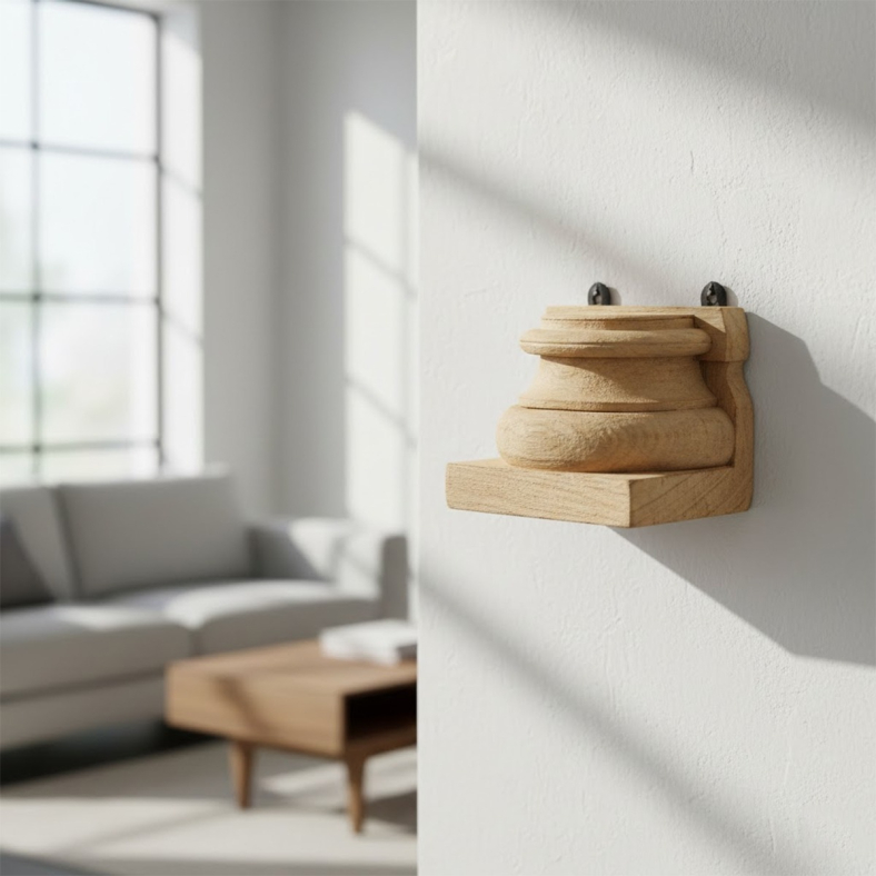 Zehraani Wooden Shelf