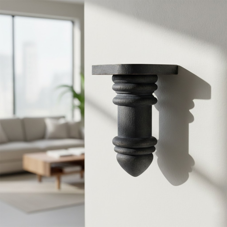 Elvya Wooden Shelf