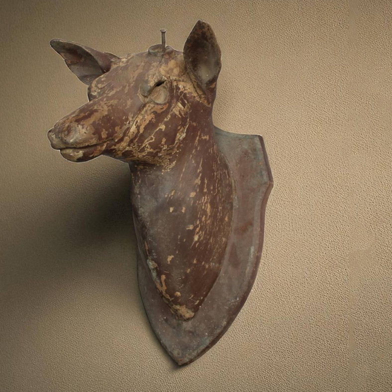 Beren Wooden Deer Head