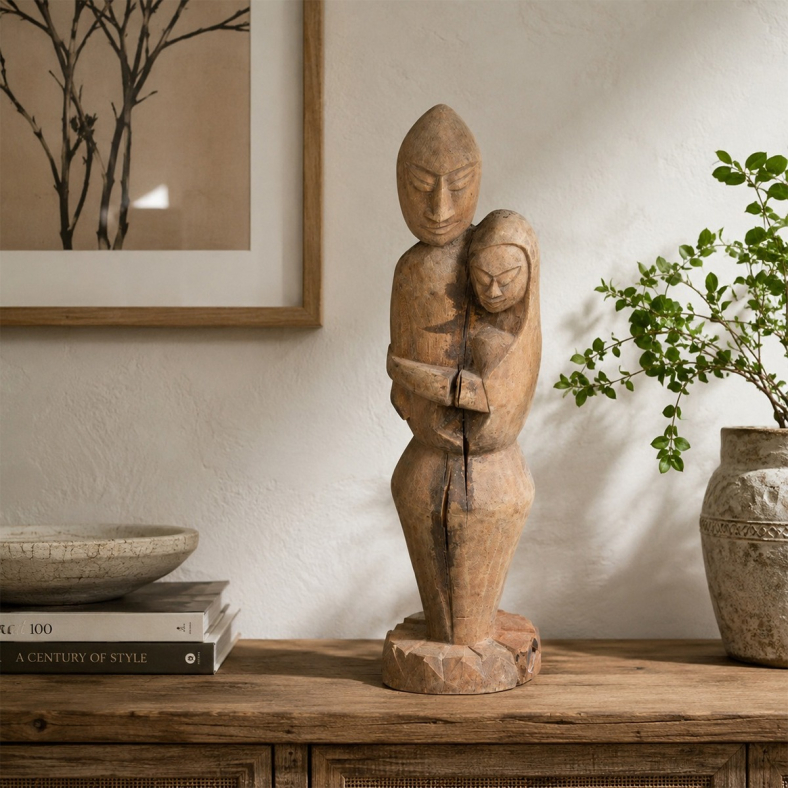 Banu Wooden Statue