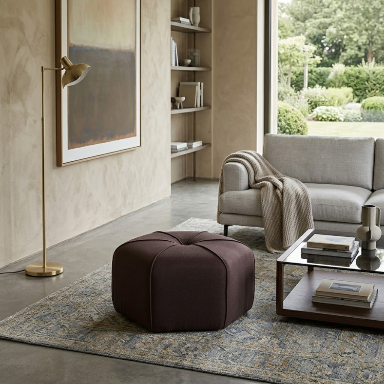 Muffin-top Pouffe 