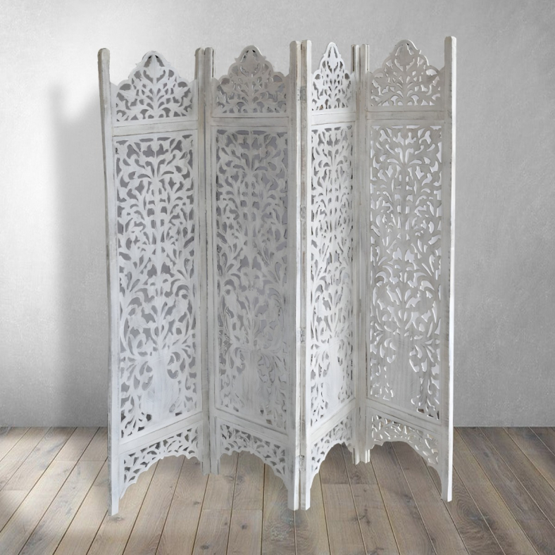 Selin Wooden Room Divider 