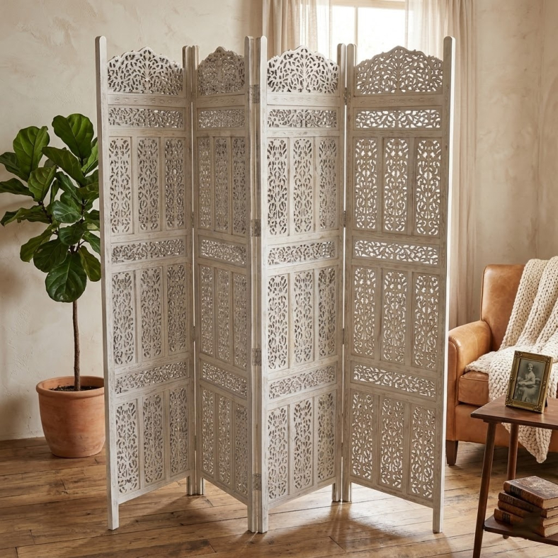 Damla Wooden Room Divider 