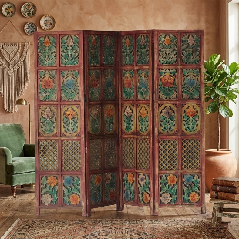 Beyhan wooden room divider 