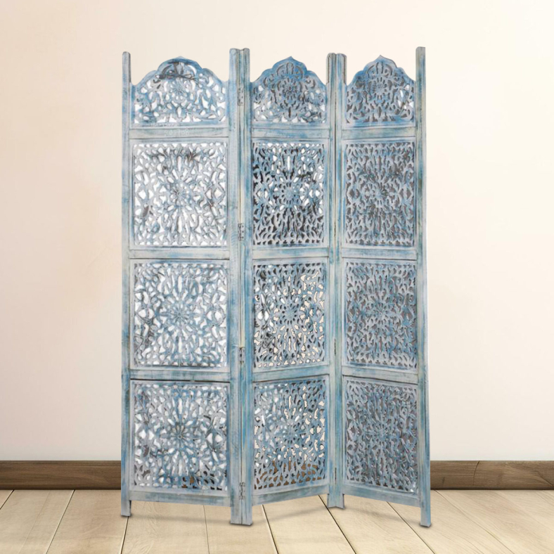 Keziah Wooden Room Divider