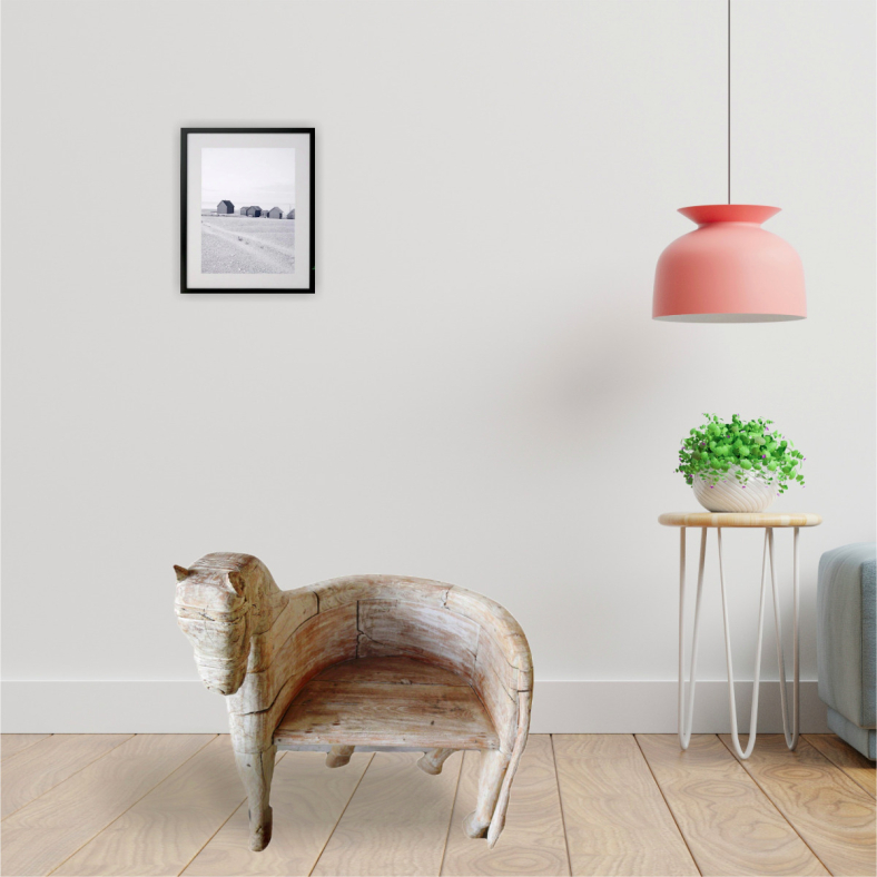 Horse Bench Chair 