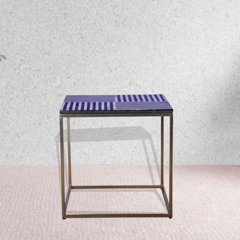 Aaliyah Bone Inlay End Table 