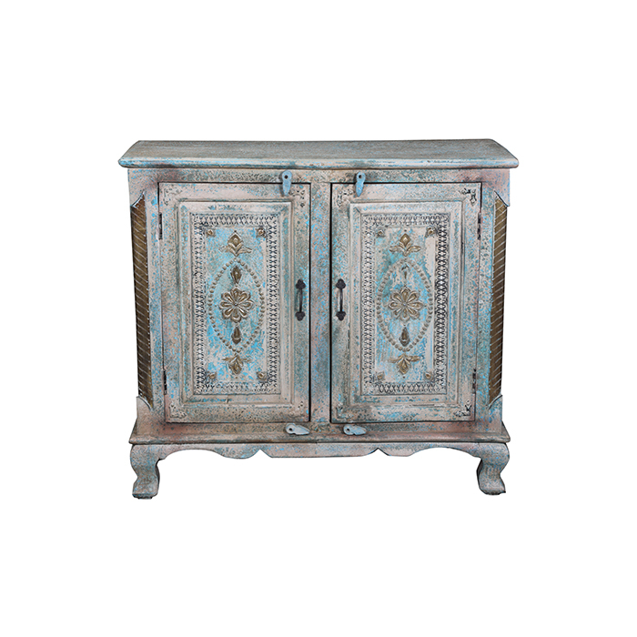 Iara Brass Sideboard 