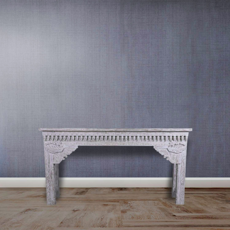 Keya Wooden Console Table 