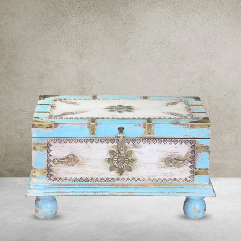 Dariya Wooden Trunk